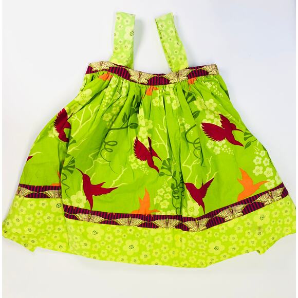 GIRLS HUMMINGBIRD PRINT SET SIZE 4+ - Picture 1 of 2